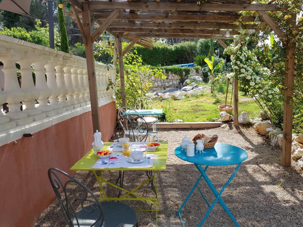 Mas D'Azur Bed & Breakfast Рокфор Ле Па Екстериор снимка