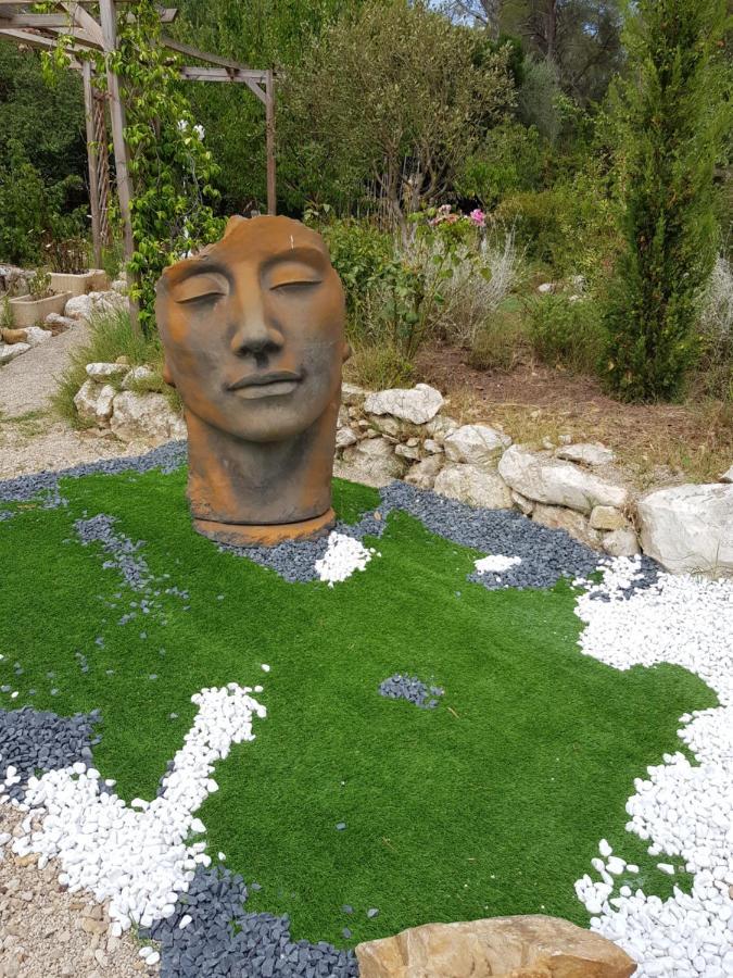 Mas D'Azur Bed & Breakfast Рокфор Ле Па Екстериор снимка